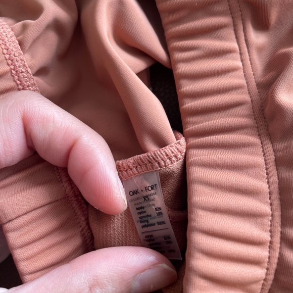 Oak and Fort Swim Suit Set XS Terracotta - Picture 2 of 3